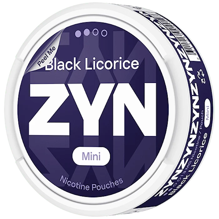 ZYN Black Licorice Mini Normal 3mg