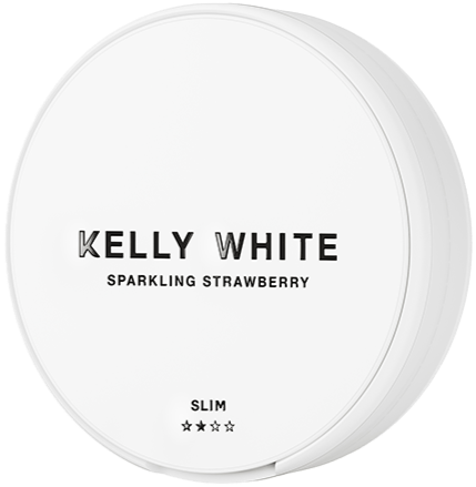 Kelly White Sparkling Strawberry Slim Nornal