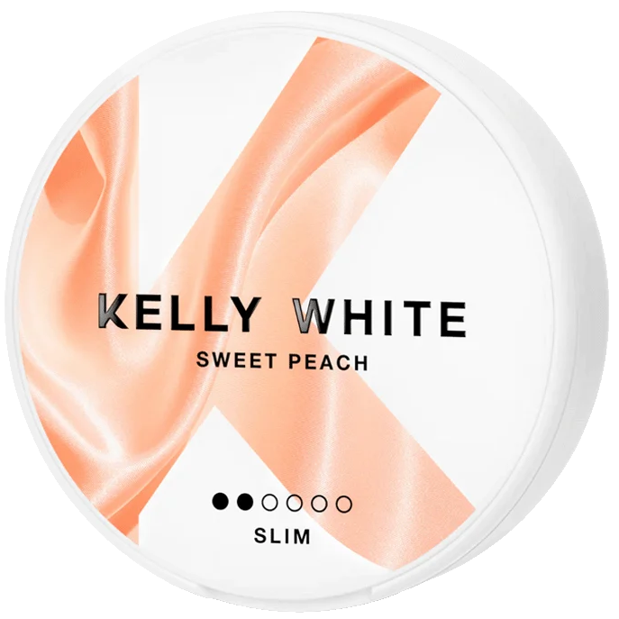Kelly White Sweet Peach Slim Low