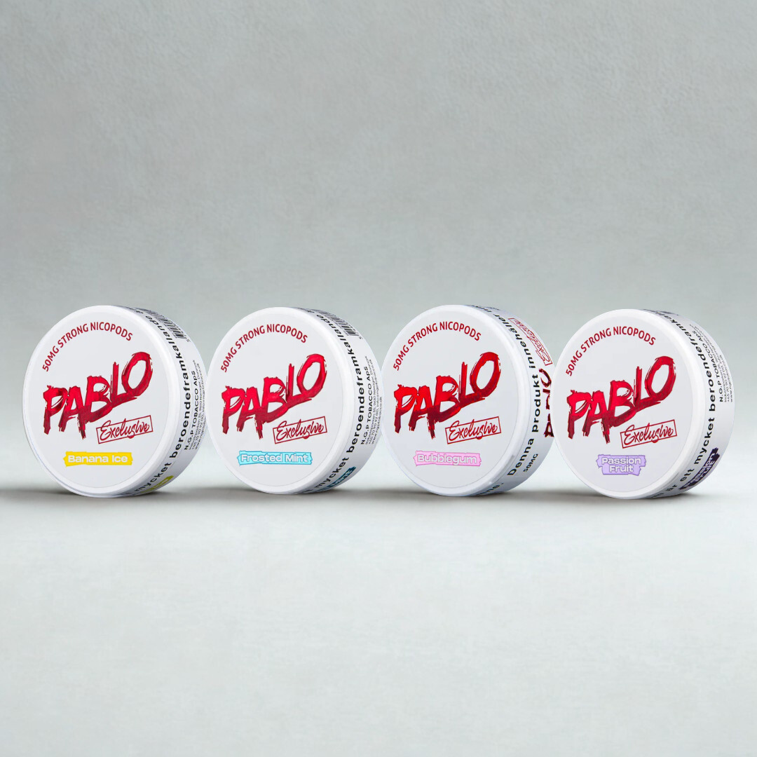 Pablo | Extremt starkt vitt snus | NICO PLACE