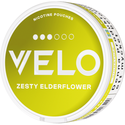 VELO —  Zesty Elderflower Slim