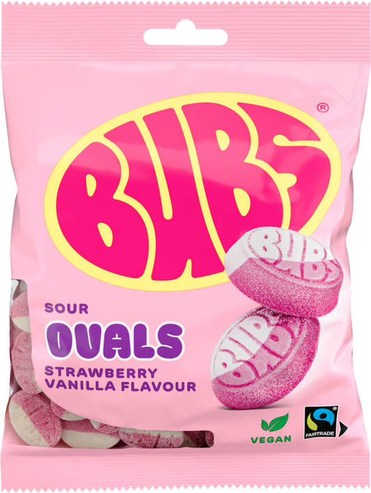 BUBS — Strawberry Vanilla OVALS 90 G
