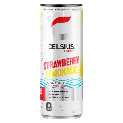 Celsius Strawberry Lemonade 