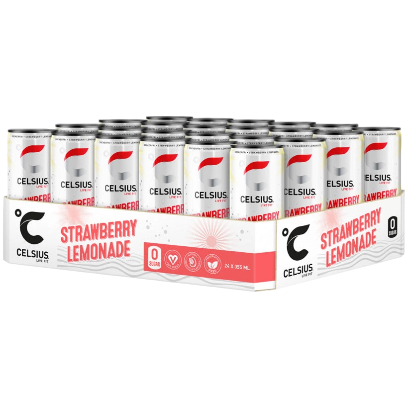 Celsius Strawberry Lemonade 