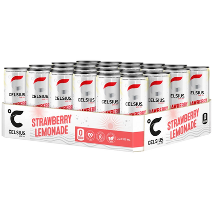 Celsius Strawberry Lemonade 