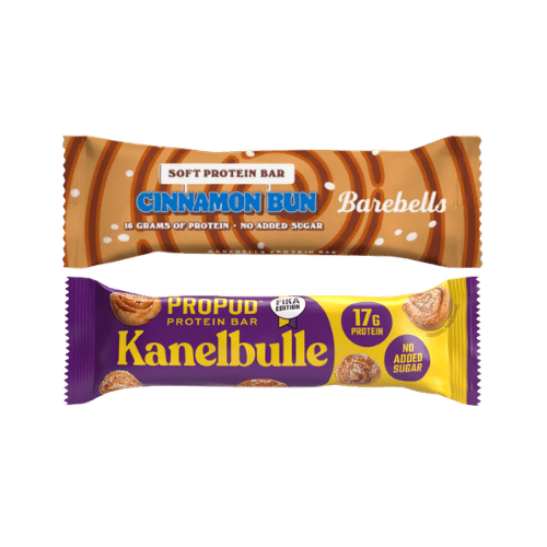 Barebells Cinnamon Bun & ProPud Kanelbulle