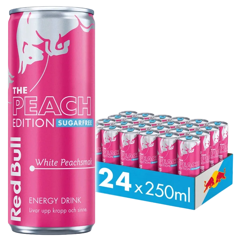 Red Bull — White Peach Edition