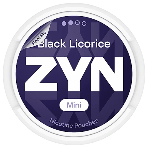 ZYN Black Licorice Mini Normal 3mg