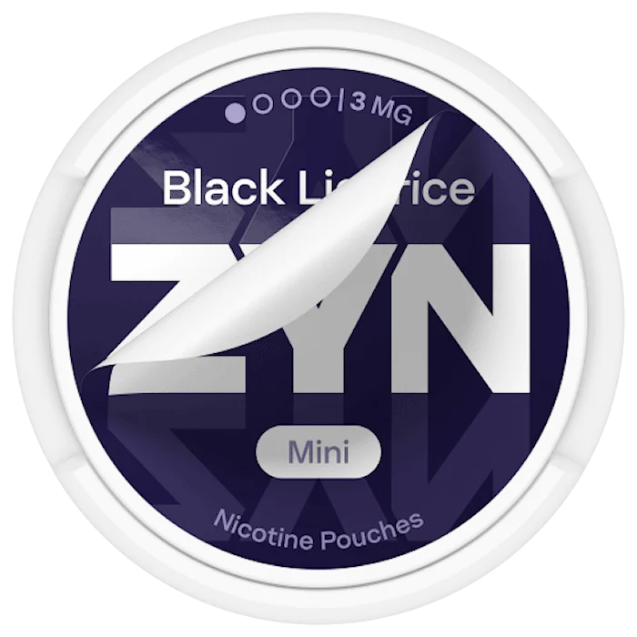 ZYN Black Licorice Mini Normal 3mg