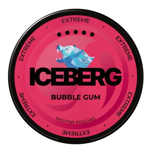 Iceberg Bubble Gum Slim Extreme Strong