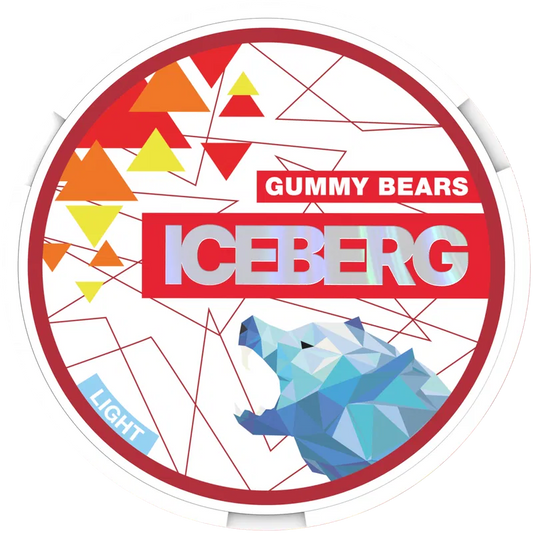 Iceberg Gummy Bears Light Slim