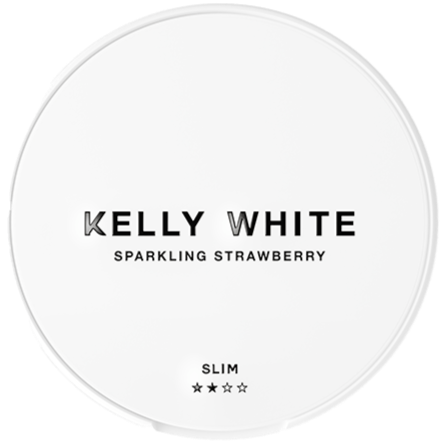 Kelly White Sparkling Strawberry Slim Nornal