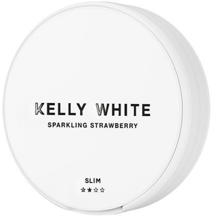 Kelly White Sparkling Strawberry Slim Nornal