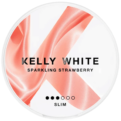 Kelly White Sparkling Strawberry Slim Nornal