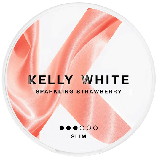 Kelly White Sparkling Strawberry Slim Nornal