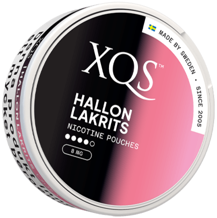 XQS Hallon Lakrits Slim Strong