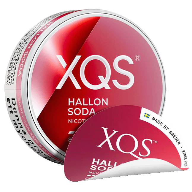 XQS Hallonsoda Slim Strong