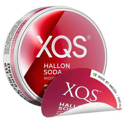 XQS Hallonsoda Slim Strong