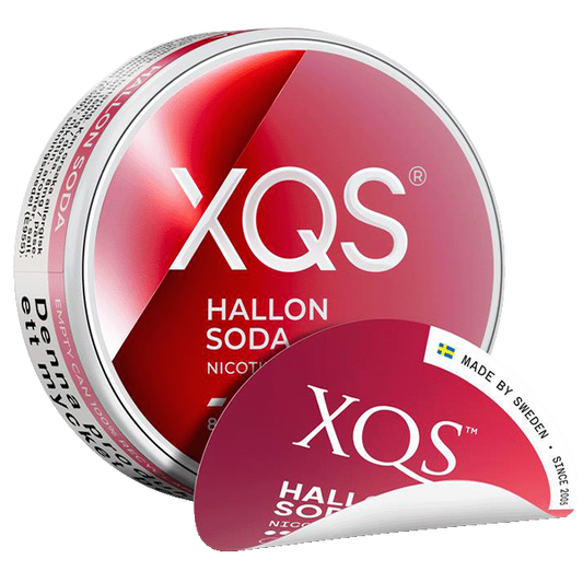 XQS Hallonsoda Slim Strong